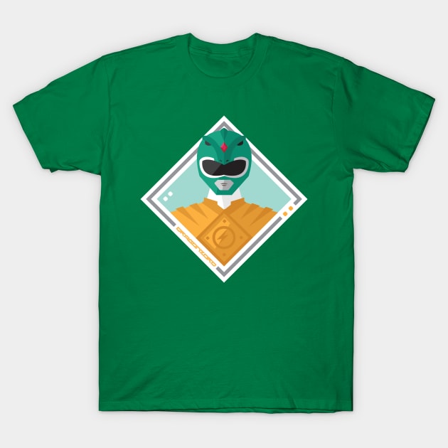 Green Dragon Ranger T-Shirt by nei1b